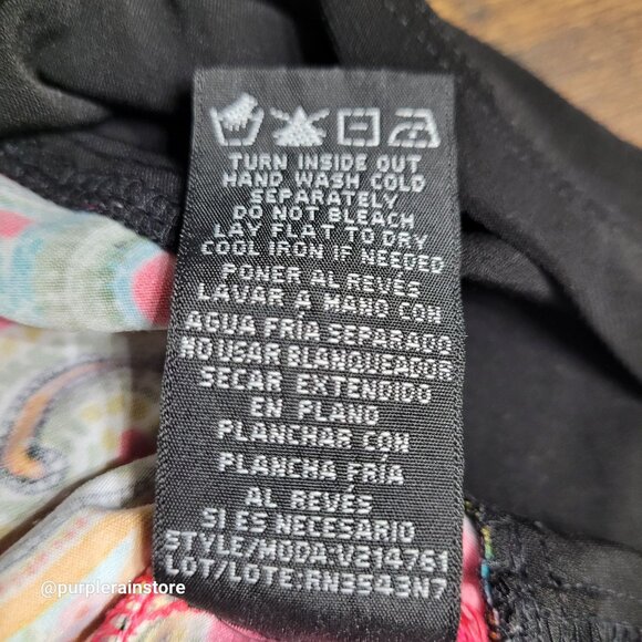 RN Studio Ronnie Nicole Floral Paisley Slip Dress L Gardencore Fairycore Whimsy - Picture 7 of 11